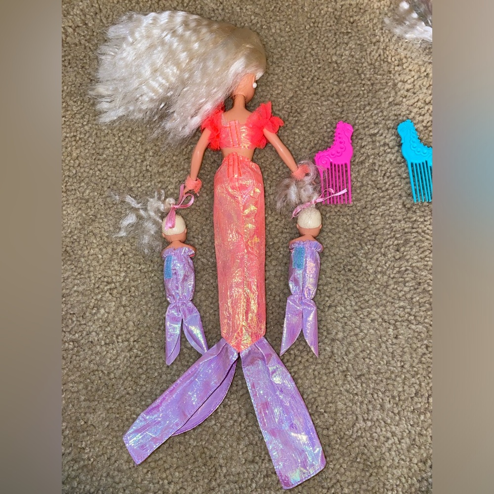 Rare Vintage Mermaid Barbie and Skipper - Picture 3 of 7